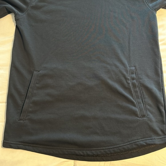 Under Armour Hoodie Youth Size XL Black Neon Green Front Pocket - Picture 3 of 6